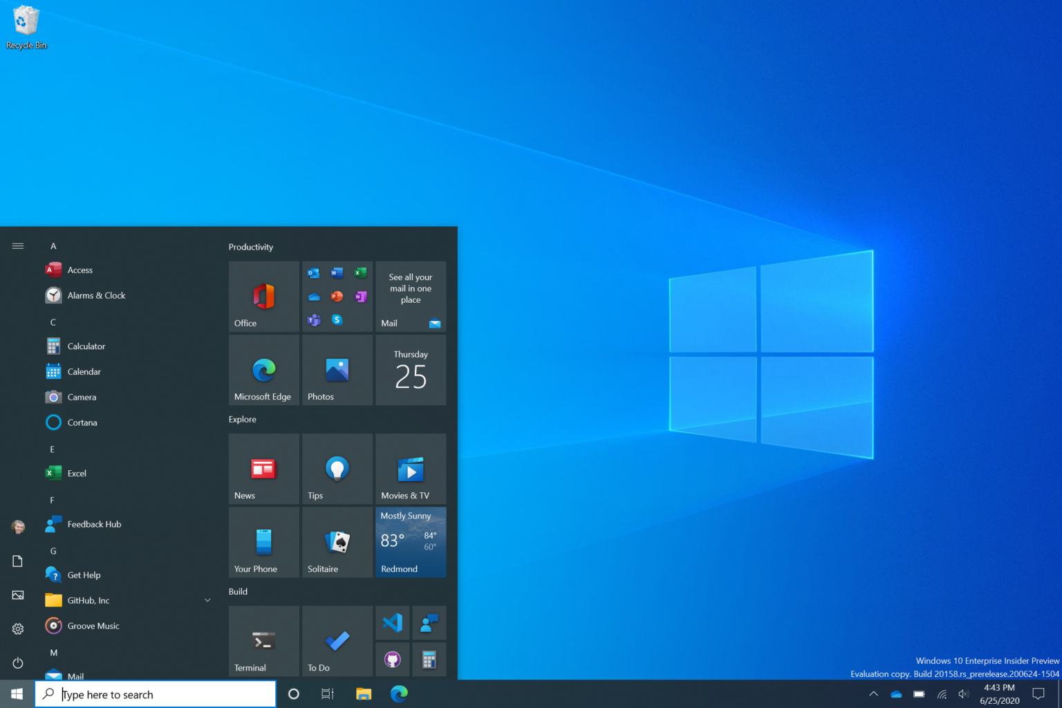 Windows 10 screenshot 1